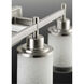 Brackettville 3 Light 22 inch Brushed Nickel Bath Vanity Wall Light